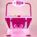 SAM Baby Evo Air Hockey Table - Hello Kitty Edition, offering an exciting and colorful play surface for young players.